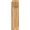 Ekena Millwork Traditional Slat Rough Sawn Outlooker, Western Red Cedar, 8"W x 18"D x 30"H OUT08X18X30TRA06RWR - alternate 3
